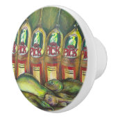 Bouton De Porte En Céramique Viande douce (Droite)