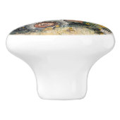 Bouton De Porte En Céramique vieux tracteur (Côté)