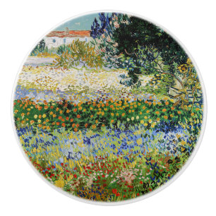 Bouton De Porte En Céramique Vincent van Gogh - Flower Garden