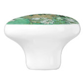 Bouton De Porte En Céramique Vincent van Gogh - Rose (Côté)