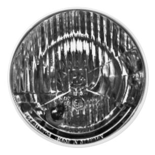 Bouton De Porte En Céramique Vintage Classic voiture phare chrome look