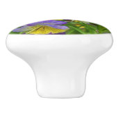Bouton De Porte En Céramique Viola Ceramic Knob (Côté)