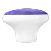 Bouton De Porte En Céramique Violet Eyeball (Côté)