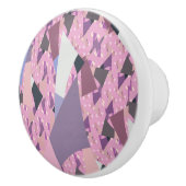 BOUTON DE PORTE EN CÉRAMIQUE VOILES SUNSET ABSTRAITES (Droite)