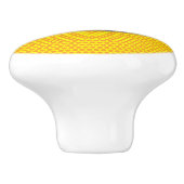 Bouton De Porte En Céramique Votre message Voix Bubble Amusant Retro Comique Li (Côté)