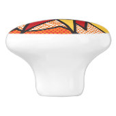 Bouton De Porte En Céramique Votre message Voix Bubble Amusant Retro Comique Li (Côté)