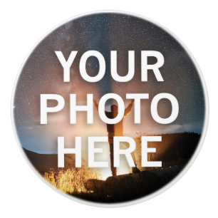 Bouton De Porte En Céramique Votre photo ici