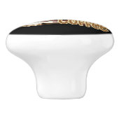 Bouton De Porte En Céramique Vous m'avez eu au café (Côté)