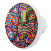 Bouton De Porte En Céramique Voyage tribal maya mexicain de Boho d'art d'Oaxaca (Droite)