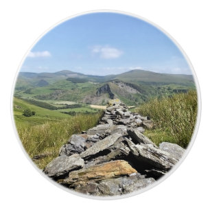 BOUTON DE PORTE EN CÉRAMIQUE VUES DES ALLES