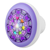 Bouton De Porte En Céramique W2 pourpre (Droite)