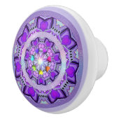 Bouton De Porte En Céramique W2 pourpre (Droite)