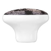 Bouton De Porte En Céramique Water Moon Magic Swirls (Côté)