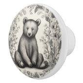 Bouton De Porte En Céramique Whimy Bear (Droite)