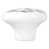 Bouton De Porte En Céramique White Daisy Country Ceramic Pull (Côté)