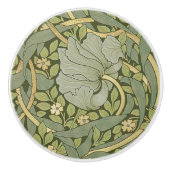 Bouton De Porte En Céramique William Morris (Devant)