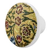 Bouton De Porte En Céramique William Morris - Brocade (Droite)