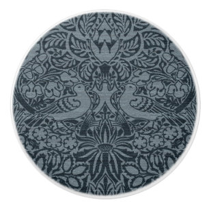 Bouton De Porte En Céramique William Morris' Dove et Rose Ceramic Knob