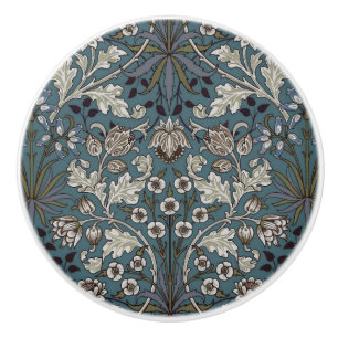 Bouton De Porte En Céramique William Morris "Hyacinth" 1