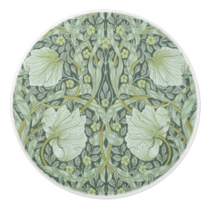 Bouton De Porte En Céramique William Morris, motif Art nouveau, art magnifique