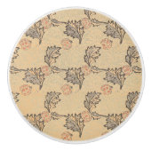 Bouton De Porte En Céramique William * Morris Pommes et feuillage (Devant)