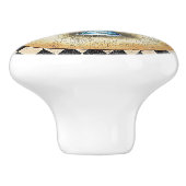 Bouton De Porte En Céramique Wonderland Buvez-Moi Knows & Pulls (Côté)