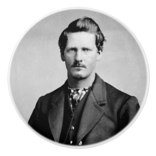 Bouton De Porte En Céramique Wyatt Earp : Lawman, Gunfighter, Gardien de salon