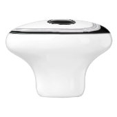 Bouton De Porte En Céramique Yin Yang (Côté)