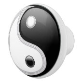 Bouton De Porte En Céramique Yin Yang (Droite)