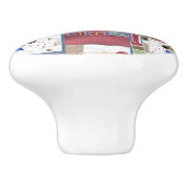 BOUTON DE PORTE EN CÉRAMIQUE YORKIE POO (Côté)