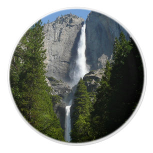 Bouton De Porte En Céramique Yosemite Falls II du parc national de Yosemite