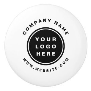 Bouton De Porte En Céramique Your Business Logo Promoteur Business Company