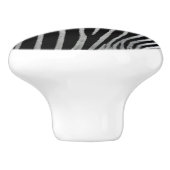Bouton De Porte En Céramique Zebra Skin (Côté)
