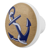 Bouton de tiroir de l'Ancre de plage nautique (Droite)