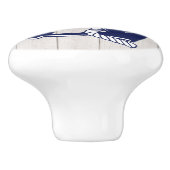 Bouton de tiroir de l'Ancre de plage nautique (Côté)