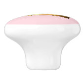 Bouton de traction de tiroir de couronne d'or (Côté)