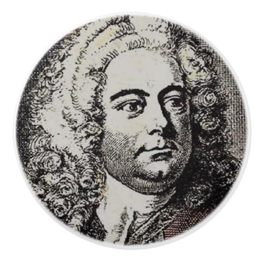 Bouton de traction en céramique HANDEL 1-1/2 pouce (Devant)