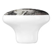 Bouton de traction en céramique HANDEL 1-1/2 pouce (Côté)