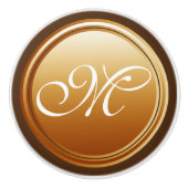 Bouton DO-IT-YOURSELF - Customisez votre monogramm (Devant)