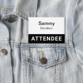 Bouton du badge du dossier du participant Nom Bali (Insitu)