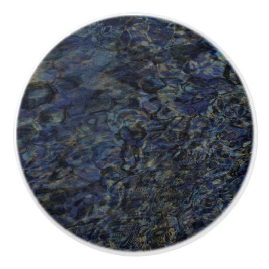 Bouton en céramique Abalone (Devant)