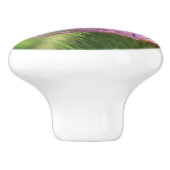 Bouton en céramique abeille et chardon (Côté)