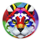 Bouton en céramique Alexander's Cat (Devant)