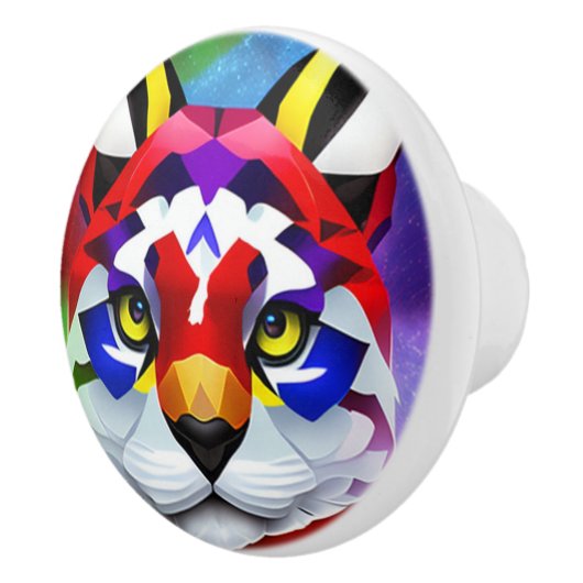 Bouton en céramique Alexander's Cat (Droite)