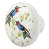 Bouton en céramique animal de traction de fleurs (Droite)