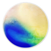 Bouton en céramique aux couleurs mixtes (Devant)