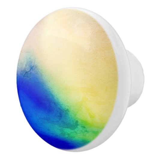 Bouton en céramique aux couleurs mixtes (Droite)