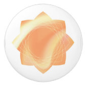 Bouton en céramique aux couleurs mixtes (Devant)