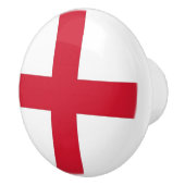 Bouton en céramique avec drapeau d'Angleterre, Roy (Droite)