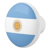 Bouton en céramique avec drapeau d'Argentine (Droite)